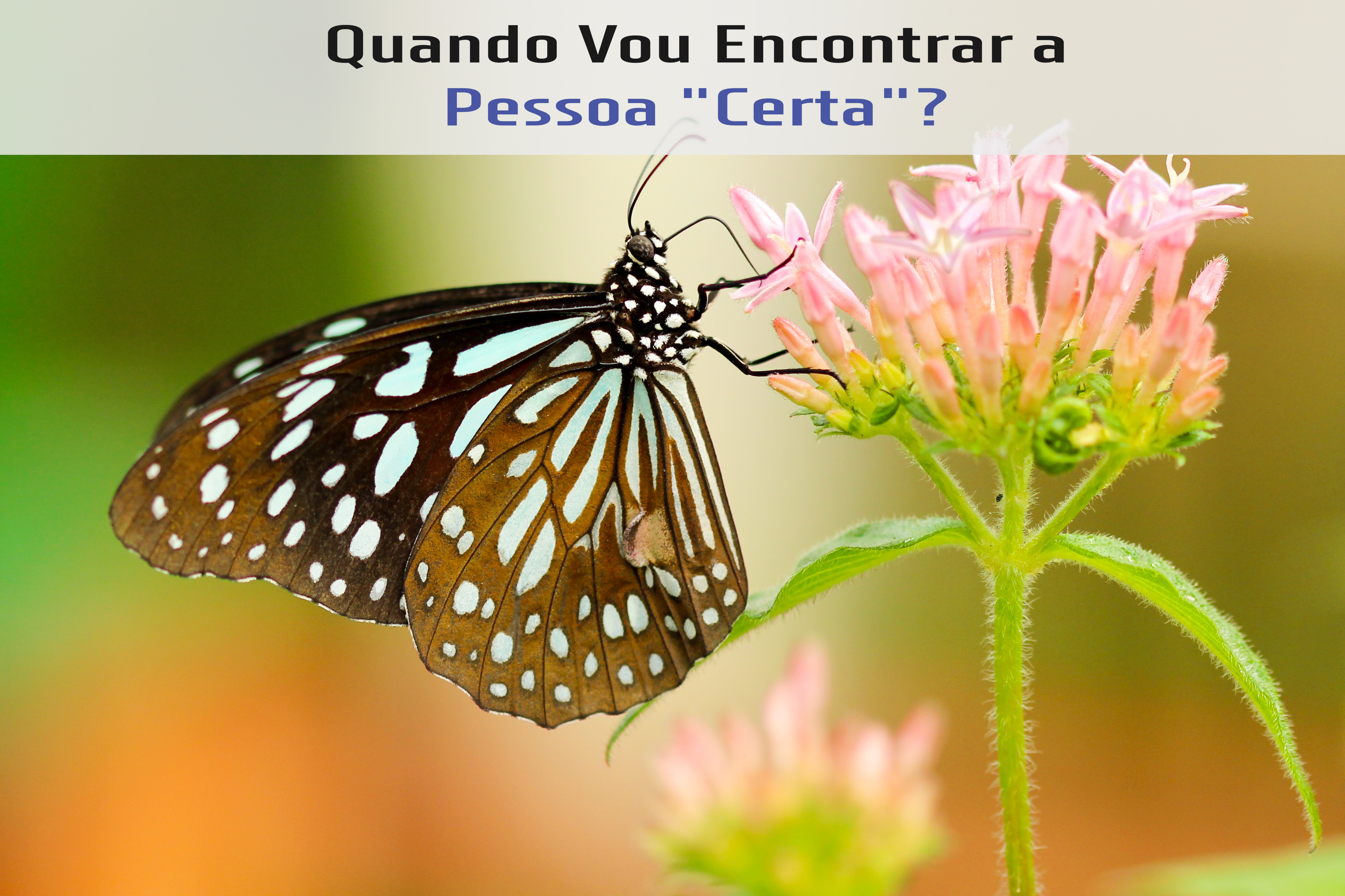 Quando vou encontrar a pessoa “certa”