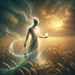 Pessoa com fruto invisível